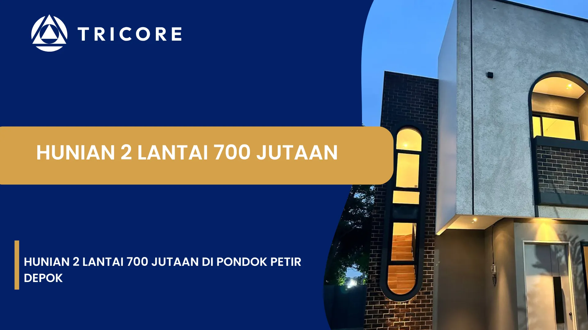 Hunian 2 Lantai 700 Jutaan