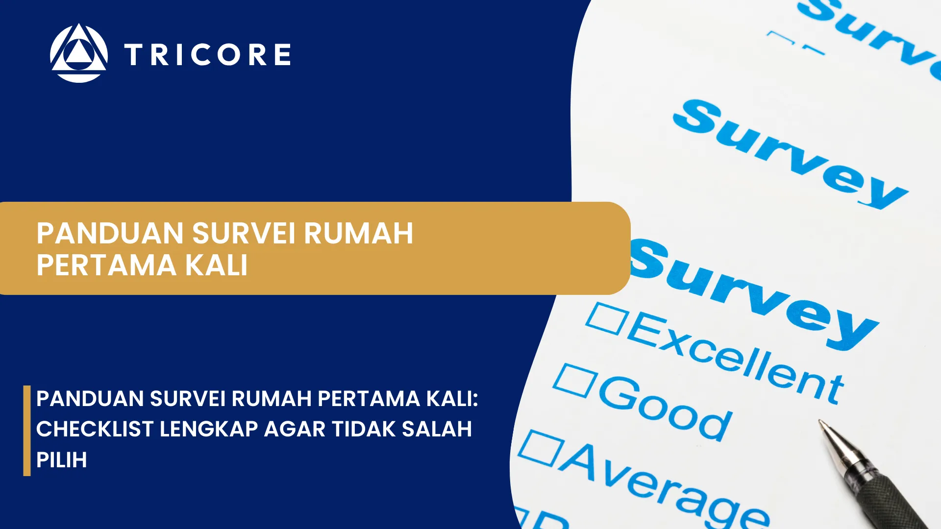 Panduan Survei Rumah Pertama Kali