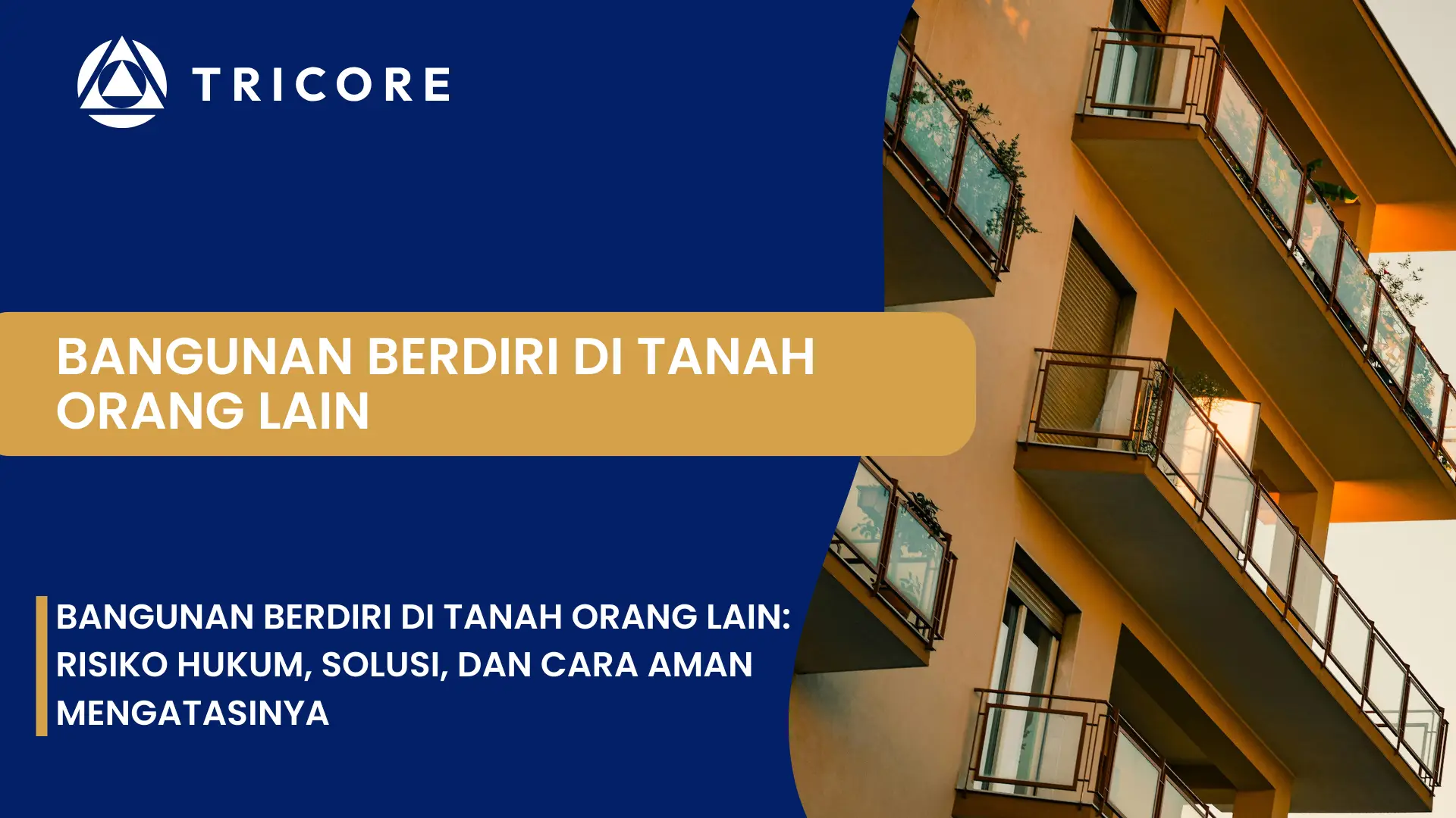 Bangunan Berdiri di Tanah Orang Lain