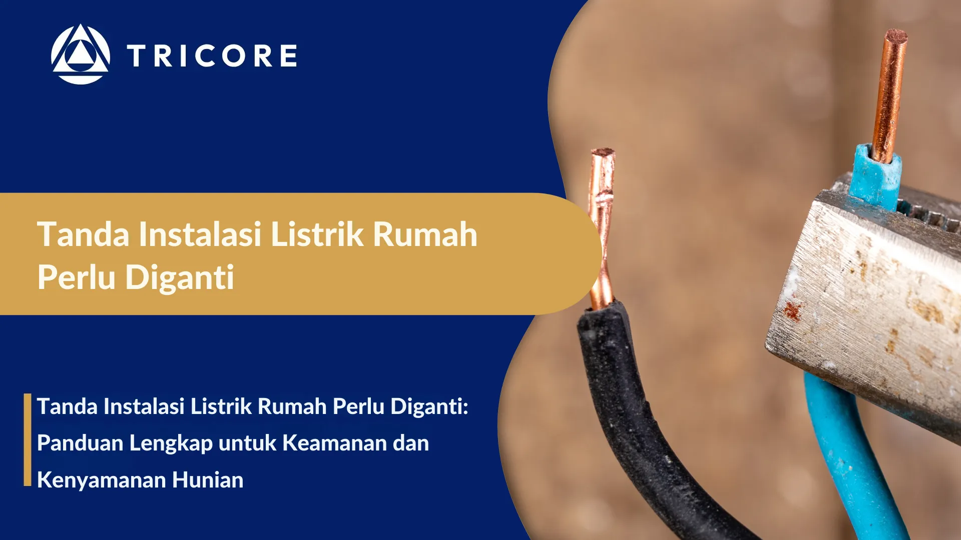 Tanda Instalasi Listrik Rumah Perlu Diganti